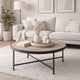Preston Coffee Table | Charming Finish | Weathered Oak Brown
