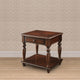 Arden End Table | 1 Drawer | Bottom Shelf | Walnut Brown