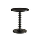 Nova Side Table | Round Top | Sleek Design | Black