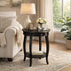 Alysa End Table | Contemporary Design | Black Finish