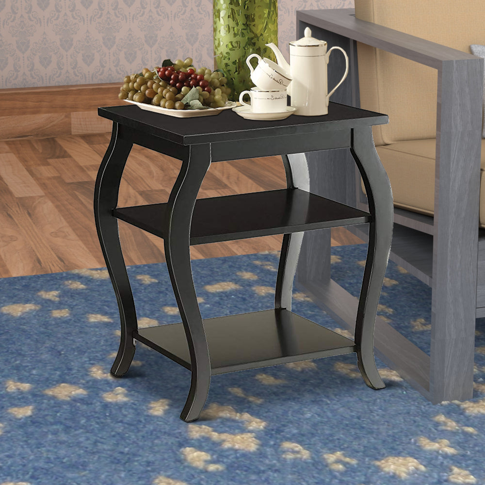 Becci End Table | Minimalist Style | Black Finish