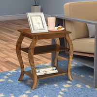 Becci End Table | Minimalist Style | Walnut Finish