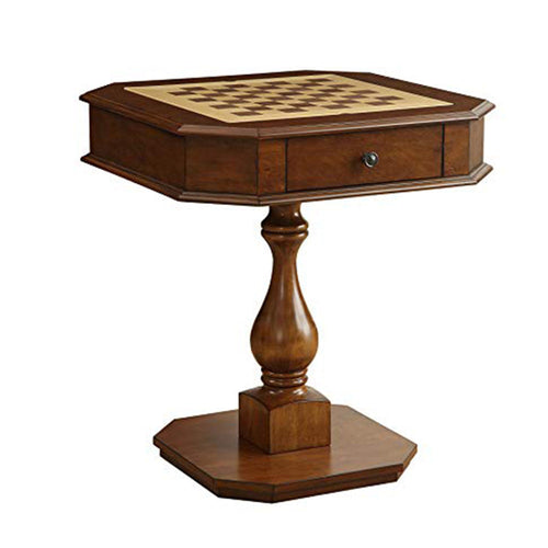 Modish Game Table | Cherry Finish