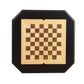 Wooden Chess Game TableWith One Drawer, Black
