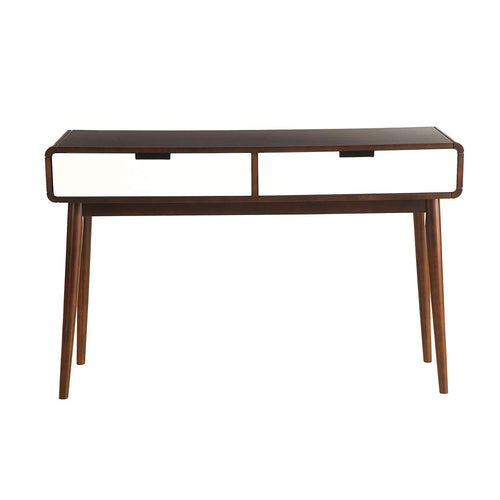Beautiful Sofa Table | 2 Drawers | Espresso | White