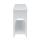 Flavius Console Table | 2 Drawers | White Finish