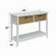 Flavius Console Table | 2 Drawers | White Finish