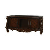 Charming TV Stand Cherry Oak Brown AMF-91329