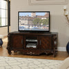 Charming TV Stand Cherry Oak Brown AMF-91329