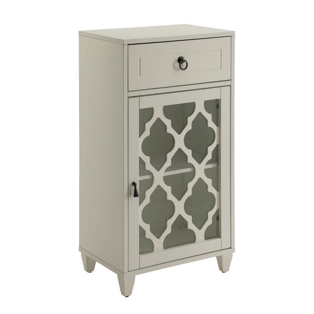 Faddish Side Table | 20" | White Finish