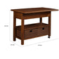 Convenient Wooden Kitchen Cart With Storage Drawers Brown APF-6079-05