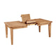 Dining Table | 60-78’’ Extendable Top | Natural Brown Acacia Wood APF-8812-01