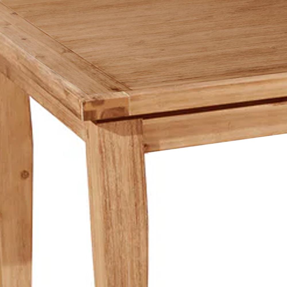 Dining Table | 60-78’’ Extendable Top | Natural Brown Acacia Wood APF-8812-01