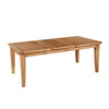 Dining Table | 60-78’’ Extendable Top | Natural Brown Acacia Wood APF-8812-01