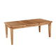Dining Table | 60-78’’ Extendable Top | Natural Brown Acacia Wood APF-8812-01