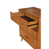 Mid Cent. Mahogany Wood Small Chest, Acorn