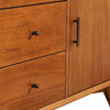 Classy Mahogany Wood Accent Cabinet Acorn APF-966-14