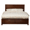 Suave SelectWood Eastern King Storage Bed, Brown