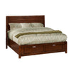 Suave SelectWood Eastern King Storage Bed, Brown