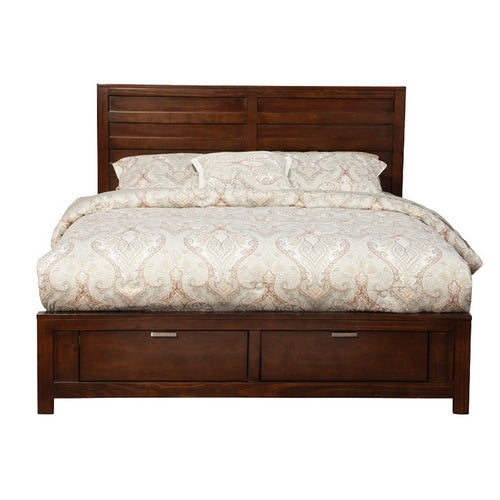 Refined SelectWood Full Size Storage Bed, Brown