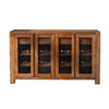 Capacious Mahogany Solids & Veneer Sideboard & Console, Brown