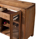 Capacious Mahogany Solids & Veneer Sideboard & Console, Brown