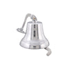 Classic Style Decorative Aluminum Bell With Wall Bracket Silver 30530