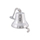 Classic Style Decorative Aluminum Bell With Wall Bracket Silver 30530