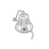 Classic Style Decorative Aluminum Bell With Wall Bracket Silver 30530