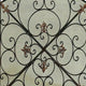 Traditional 3 Panel Metal Fire Screen With Filigree Design Bronze Black The Urban Port BM06168