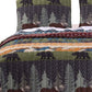 2 Piece Twin Size Quilt Set with Nature Inspired Print Multicolor By Casagear Home BM116915