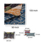 5 Piece King Size Quilt Set with Nature Inspired Print Multicolor By Casagear Home BM117684