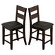 Dickinson II Cottage Counter Height Chair Dark Cherry Finish Set of 2 By The Urban Port BM131200