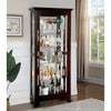 Curio Cabinet | Cappuccino Finish