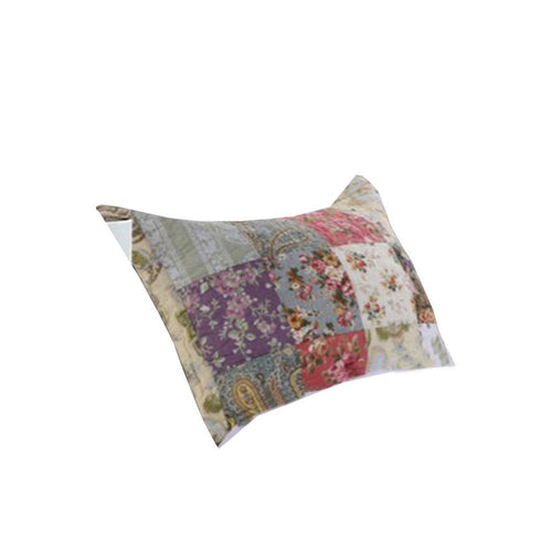 Eiger Standard Size Pillow Sham | Jacobean Prints | Multicolor