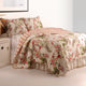 Atlanta 3 Piece Queen Size Quilt Set | Butterfly Print | Multicolor