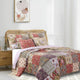 Chicago 5 Piece Queen Size Quilt Set | Jacobean Prints | Multicolor
