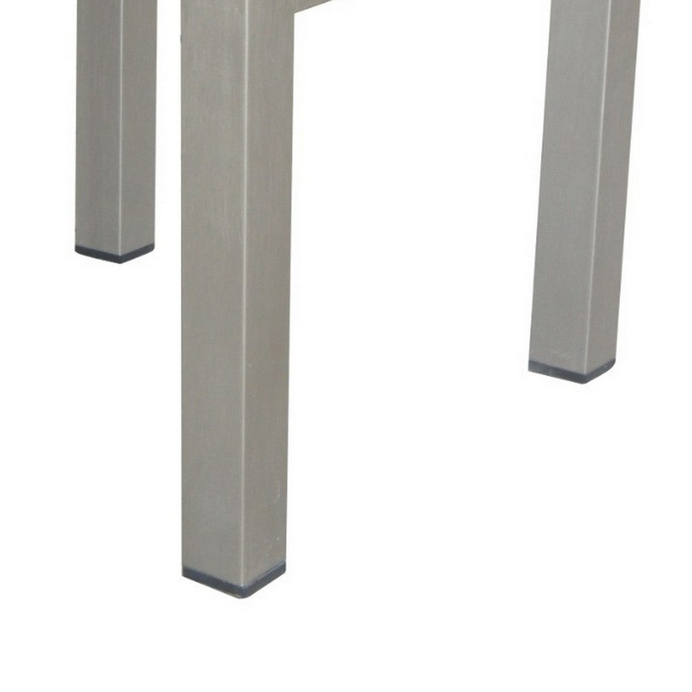 Outdoor Side Table | 16" | Functional & Movable | Gray