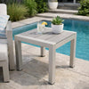 Outdoor Side Table | 16" | Functional & Movable | Gray