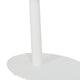 Outdoor Side Table | Metal | Oval Top & Base | White BM172103
