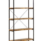 Rustically designed Bookcase With 4 Open Shelves CCA-801542