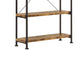 Rustically designed Bookcase With 4 Open Shelves CCA-801542