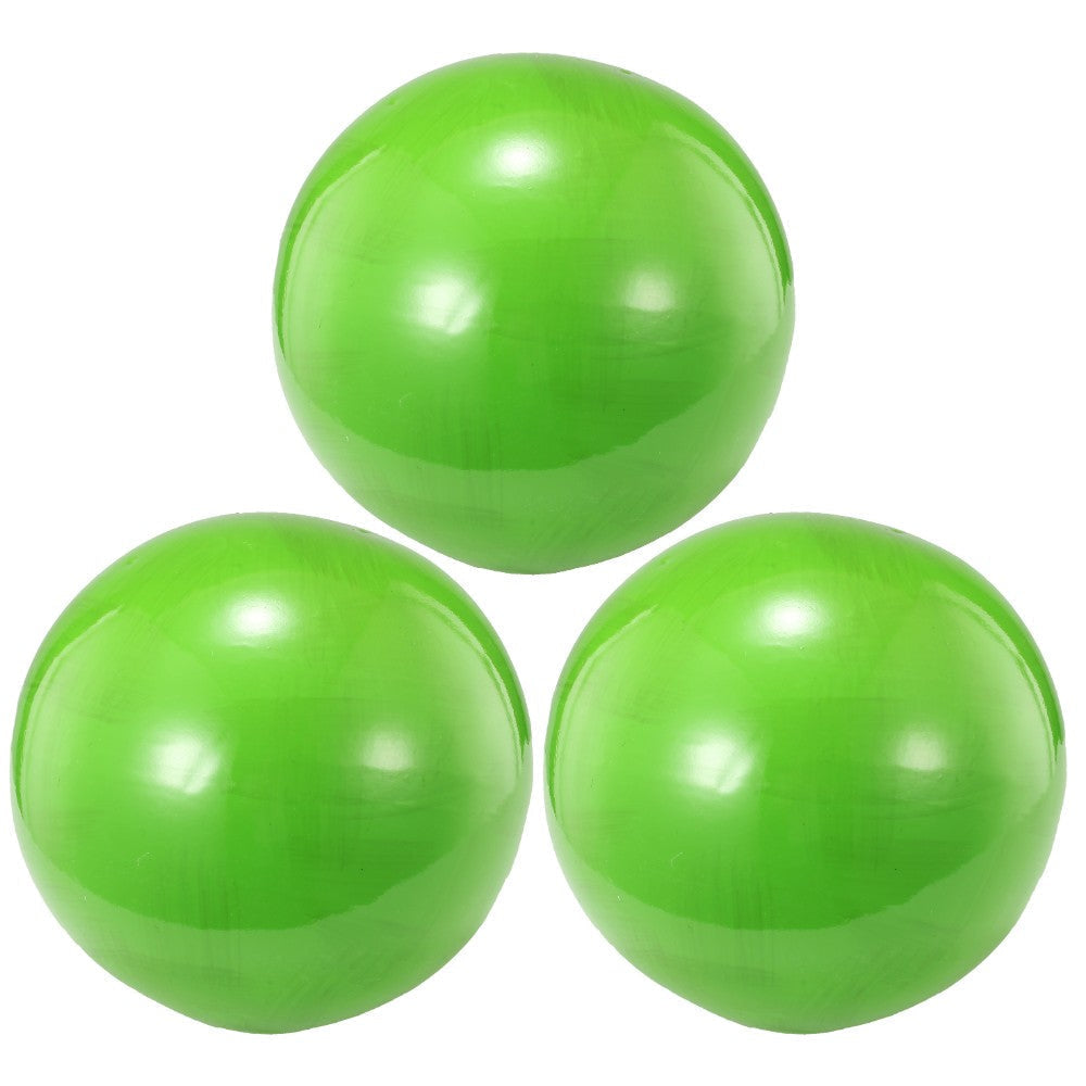 Decorative Orbs | Ceramic | Glossy Finish | Set of 3 | Green