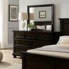 Dressing Table | Transitional Style | Hidden Drawers | Dark Brown