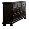 Wooden Transitional Style Dressing Table With Hidden Drawers, Dark Brown By Casagear Home