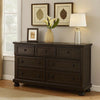 Dressing Table | Transitional Style | Hidden Drawers | Dark Brown