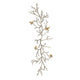 Wall Decor | Branch Shape | Aluminum | 4 Birds | Silver & Gold BM187972