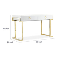 White and Gold