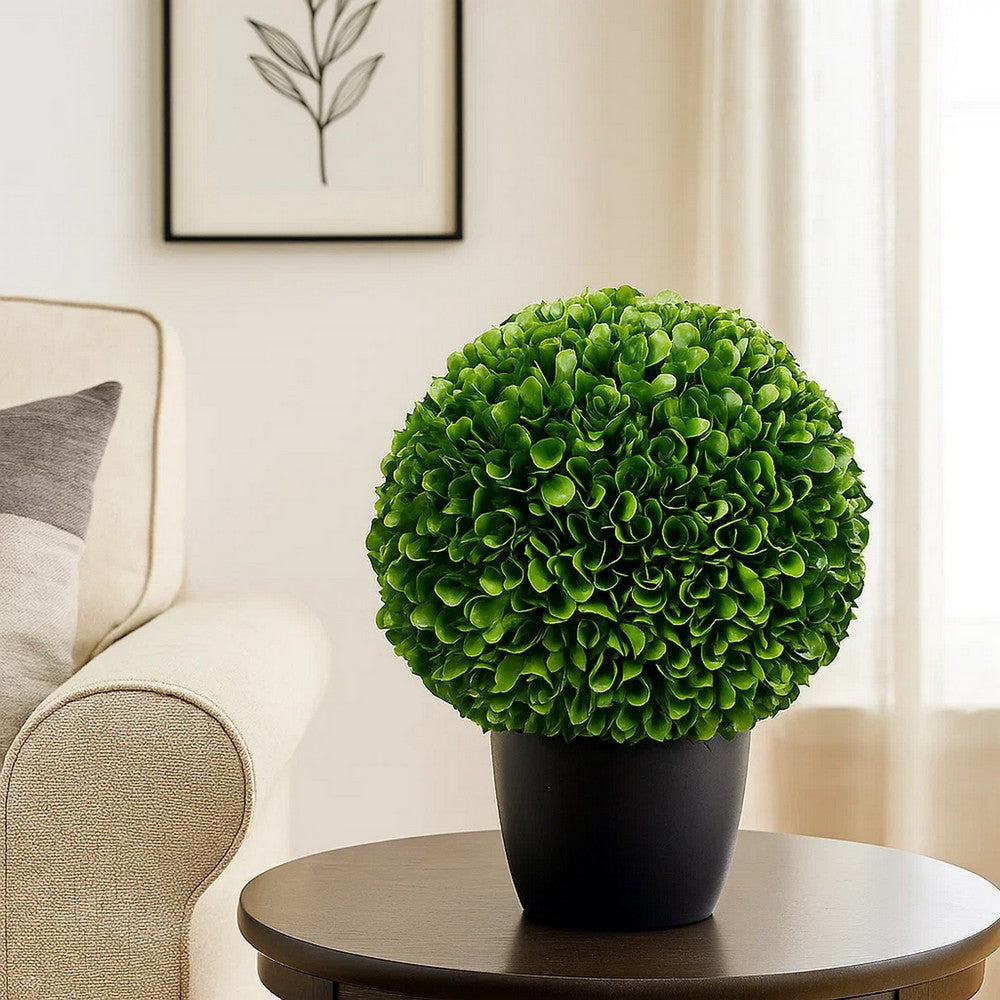 Topiary Ball | Faux Boxwood | Plastic | Green