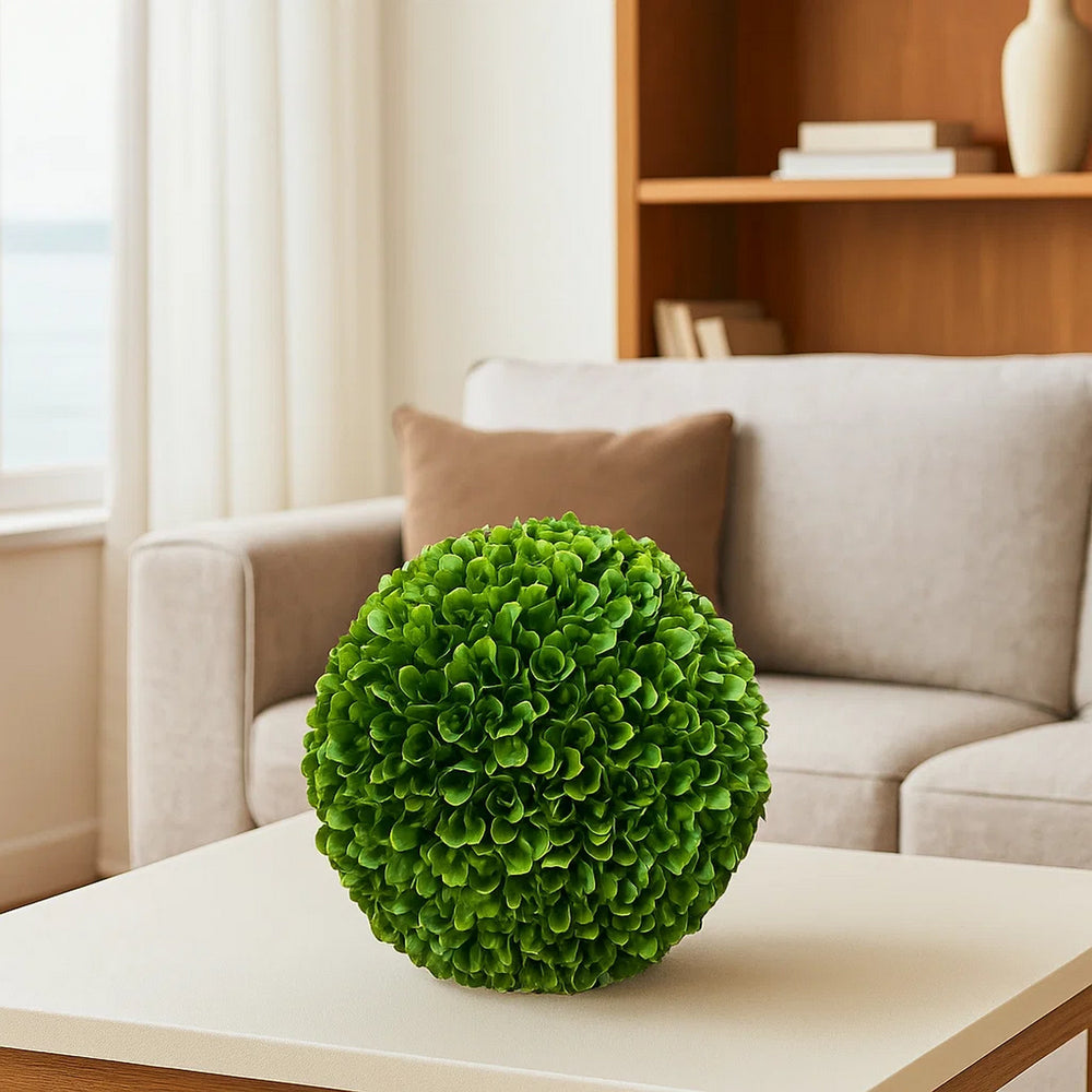 Topiary Ball | Faux Boxwood | Plastic | Green